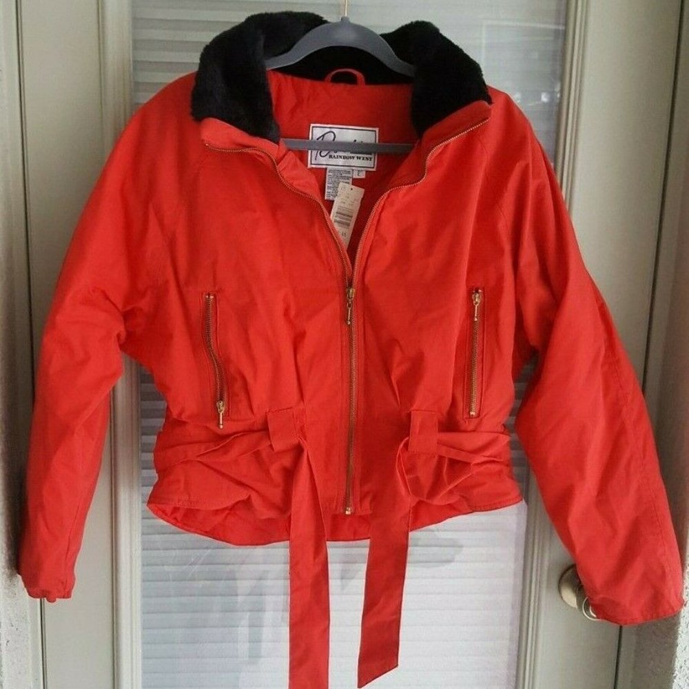 Rainbow West Red Jacket NWT